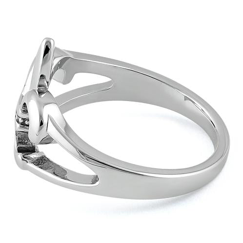 Sterling Silver Fleur de Lis Ring