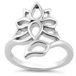Sterling Silver Flower Ring
