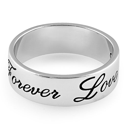 Sterling Silver Forever Love Ring