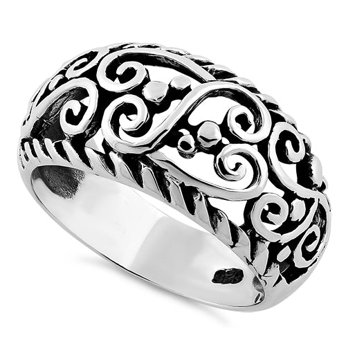 Sterling Silver Freeform Ring