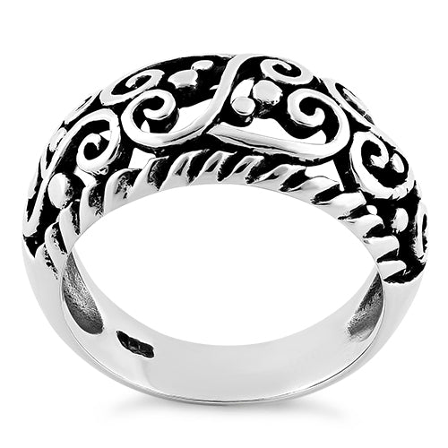 Sterling Silver Freeform Ring