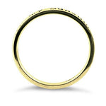 Sterling Silver Gold Plated "You Are My Sunshine, My Only Sunshine" Ring