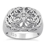 Sterling Silver Grandiose Filigree Ring