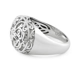 Sterling Silver Grandiose Filigree Ring
