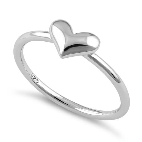 Sterling Silver Heart Ring