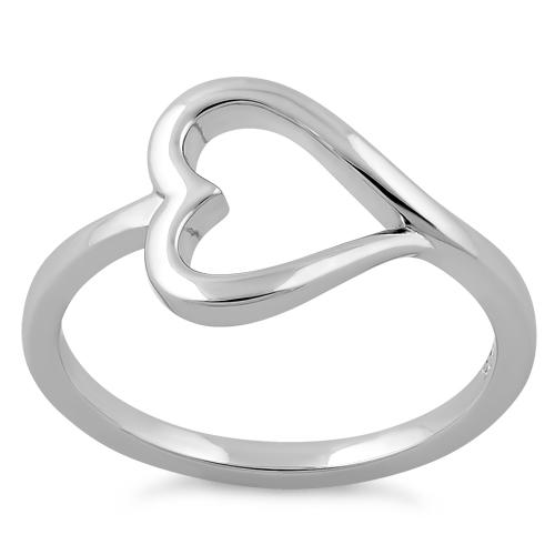 Sterling Silver Heart Ring