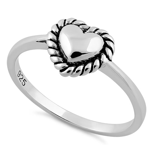 Sterling Silver Heart Ring