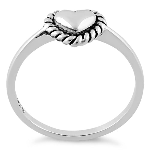 Sterling Silver Heart Ring