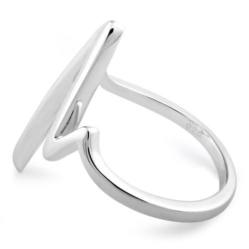 Sterling Silver Heartbeat Ring