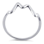 Sterling Silver Heartbeat Ring