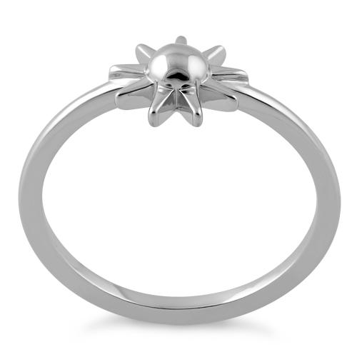 Sterling Silver Here Comes the Sun Ring