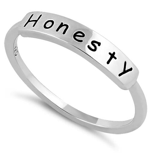 Sterling Silver "Honesty" Ring