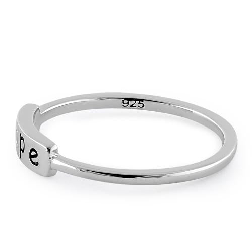 Sterling Silver "Hope" Ring