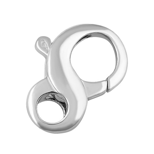 Sterling Silver Infinity Clasp 20mm