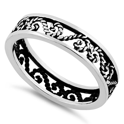 Sterling Silver Eternity Knot Ring