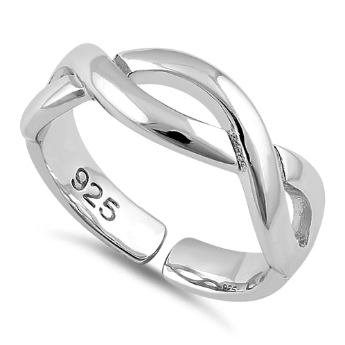 Sterling Silver Infinity Sign Toe Ring