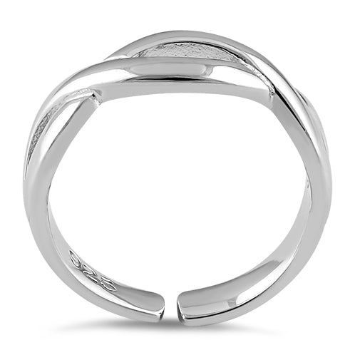 Sterling Silver Infinity Sign Toe Ring