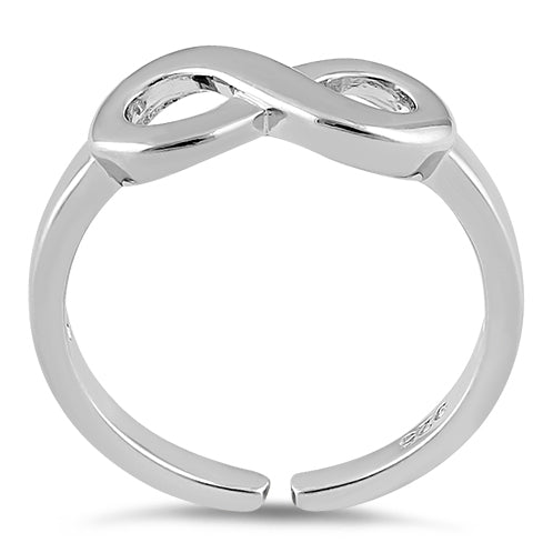 Sterling Silver Infinity Toe Ring