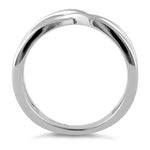 Sterling Silver Interwoven Ring