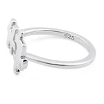 Sterling Silver Jigsaw Pieces Ring