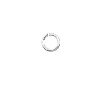 Sterling Silver Jump Ring Open (.030) 20ga. (OD) 4mm (ID) 3.5mm - PACK OF 50