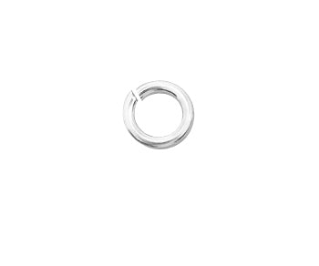 Sterling Silver Jump Ring Open (.040) 18ga. 5mm Heavy - PACK OF 25
