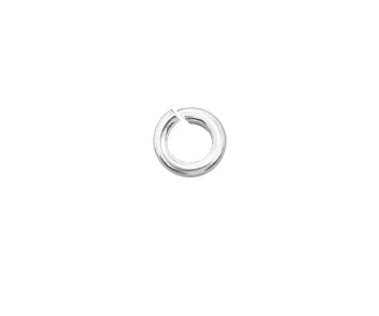Sterling Silver Jump Ring Open (.040) 18ga. (OD) 4mm Heavy (ID) 2.33mm - PACK OF 25