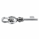 Sterling Silver Key to the Castle Pendant