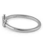 Sterling Silver King's Crown Ring