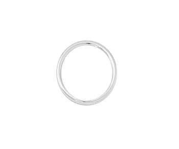 Sterling Silver Large Jump Ring Closed 10mm  - PACK OF 6
