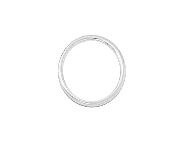 Sterling Silver Large Jump Ring Closed 12mm - PACK OF 6