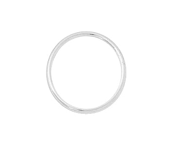 Sterling Silver Large Jump Ring Closed 14mm - PACK OF 6