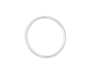 Sterling Silver Large Jump Ring Closed 16mm - PACK OF 6