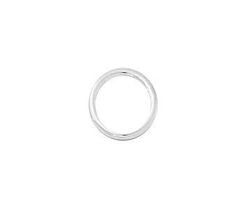 Sterling Silver Large Jump Ring Closed 8.5mm - PACK OF 6