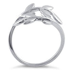 Sterling Silver Leaves Ring