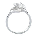 Sterling Silver Leaves Ring