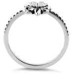 Sterling Silver Lotus Flower Ring