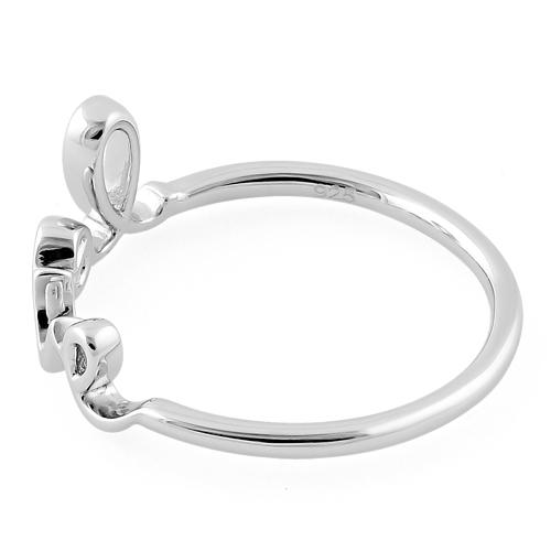 Sterling Silver Love Ring