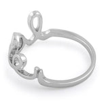 Sterling Silver Love Ring