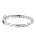 Sterling Silver "Luck" Ring