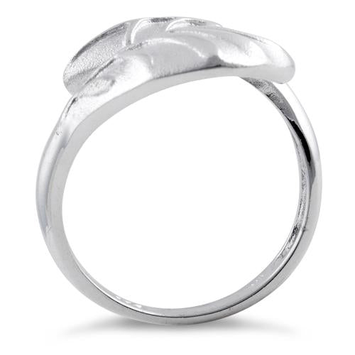 Sterling Silver Magnolia Leaf Ring