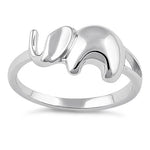 Sterling Silver Majestic Elephant Ring