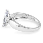 Sterling Silver Marquise CZ Ring