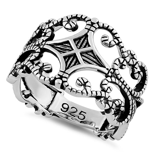 Sterling Silver Medieval Ring