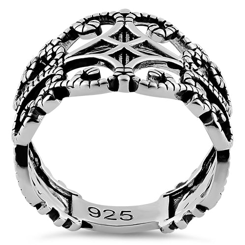 Sterling Silver Medieval Ring