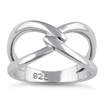 Sterling Silver Meet Me At The Middle Ring
