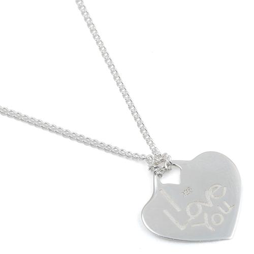 Sterling Silver "Mom" Charm 16" Necklace