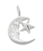 Sterling Silver Moon