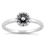 Sterling Silver Nice and Simple Flower Ring