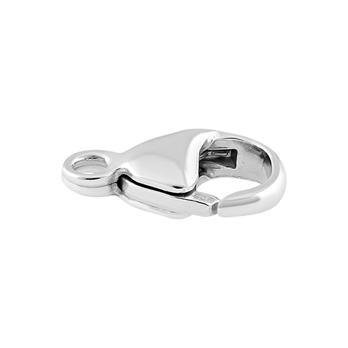 Sterling Silver Oval Lobster 13mm - PACK OF 2